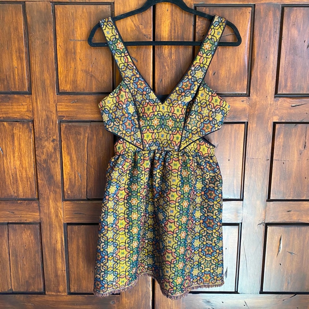 Urban Outfitters Multicolored Patterned Dress